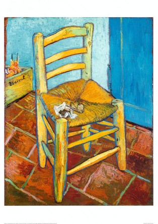 Chair with Pipe - Van Gogh Painting On Canvas